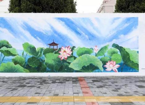 盐边墙绘施工材料制作工艺说明