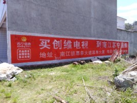 盐边墙体广告公司全面解决农村墙体广告痛点
