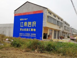 盐边农村墙体广告在不同形式上面展现的不同特色