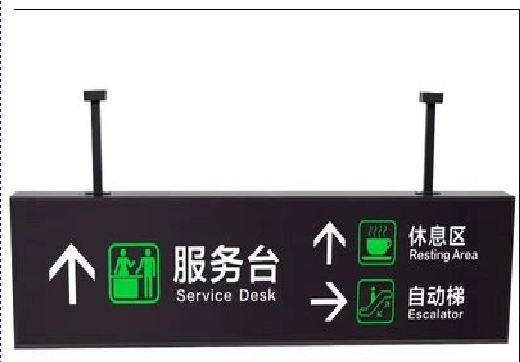 盐边吊牌灯箱制作流程。