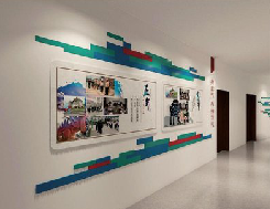 盐边企业文化墙用什么材料好？