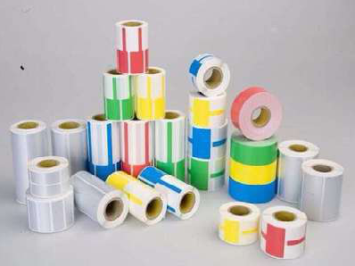 盐边关于不干胶材料。