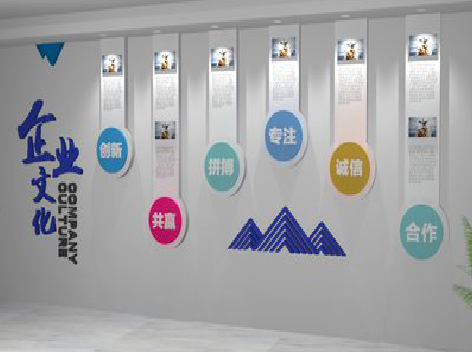 盐边企业文化墙需要传递什么办公文化？